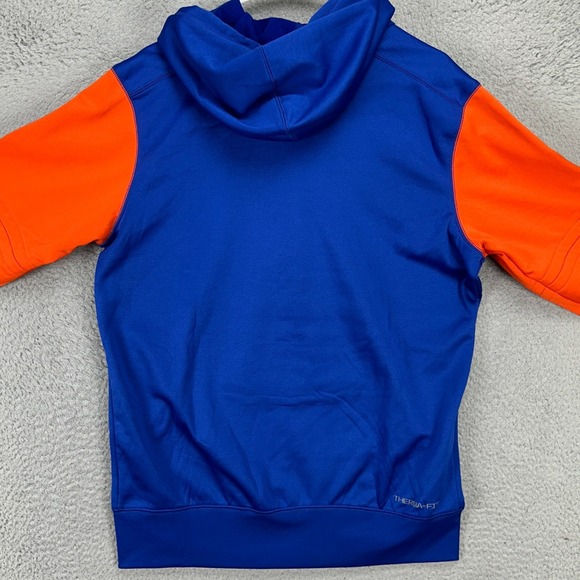 New York Mets Baseball Mens Hoodie Sweatshirt Medium Blue Therma Fit Nike NEW - Picture 2 of 10